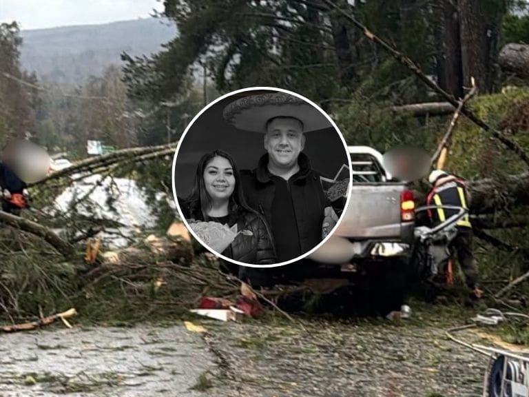 Murieron en plena carretera: quiénes eran las dos primeras víctimas fatales del sistema frontal en Chile