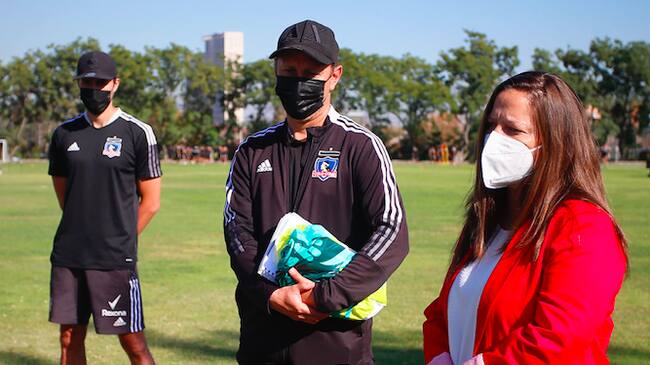 Alexandra Benado compartió con plantel femenino de Colo Colo