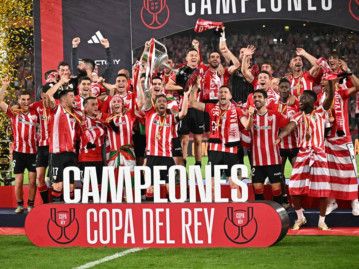 Athletic de Bilbao vuelve a ganar la Copa del Rey luego de 40 años