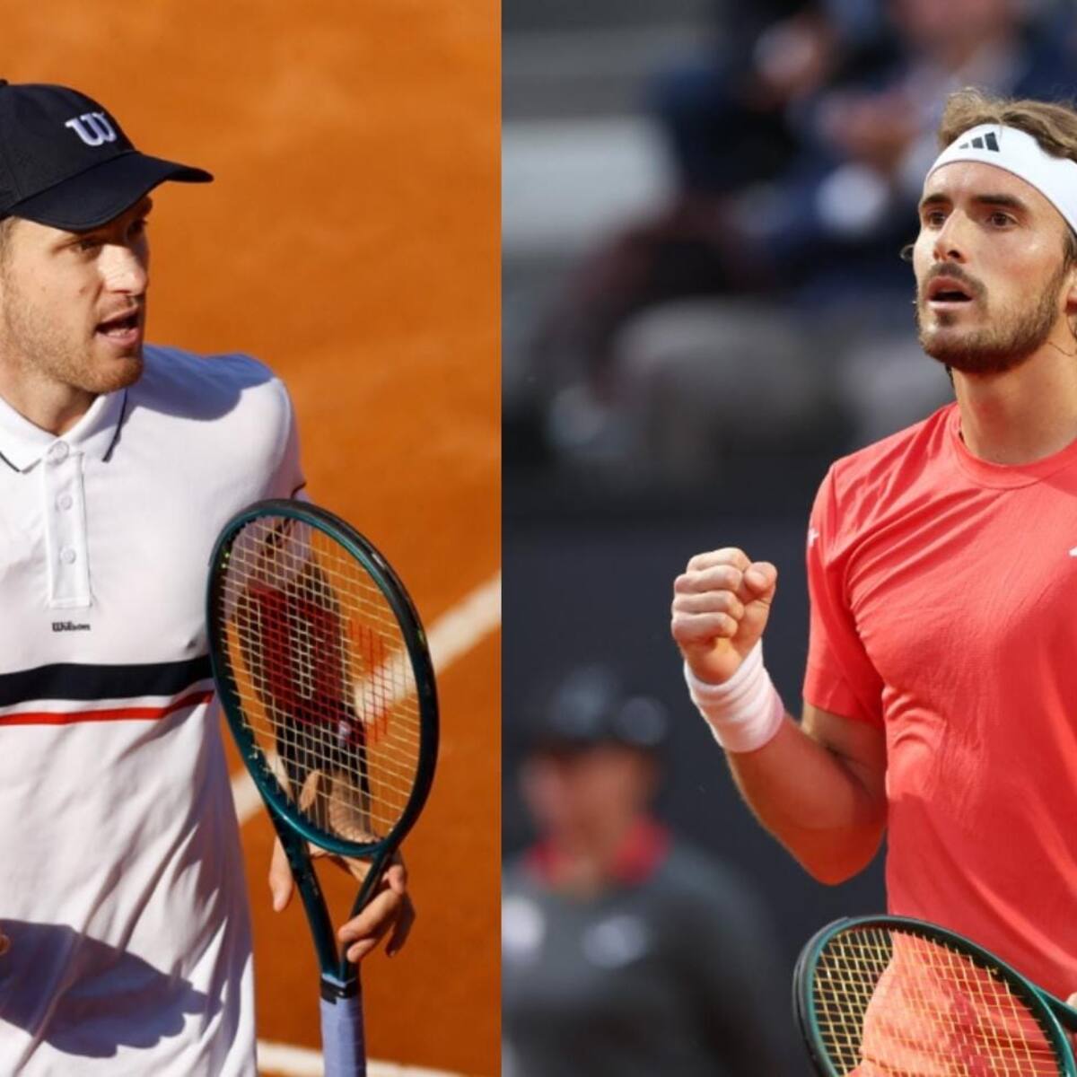 ¡Lo dio vuelta! Nico Jarry se termina imponiendo a Tsitsipas y se mete en las semis del Master 1000 de Roma