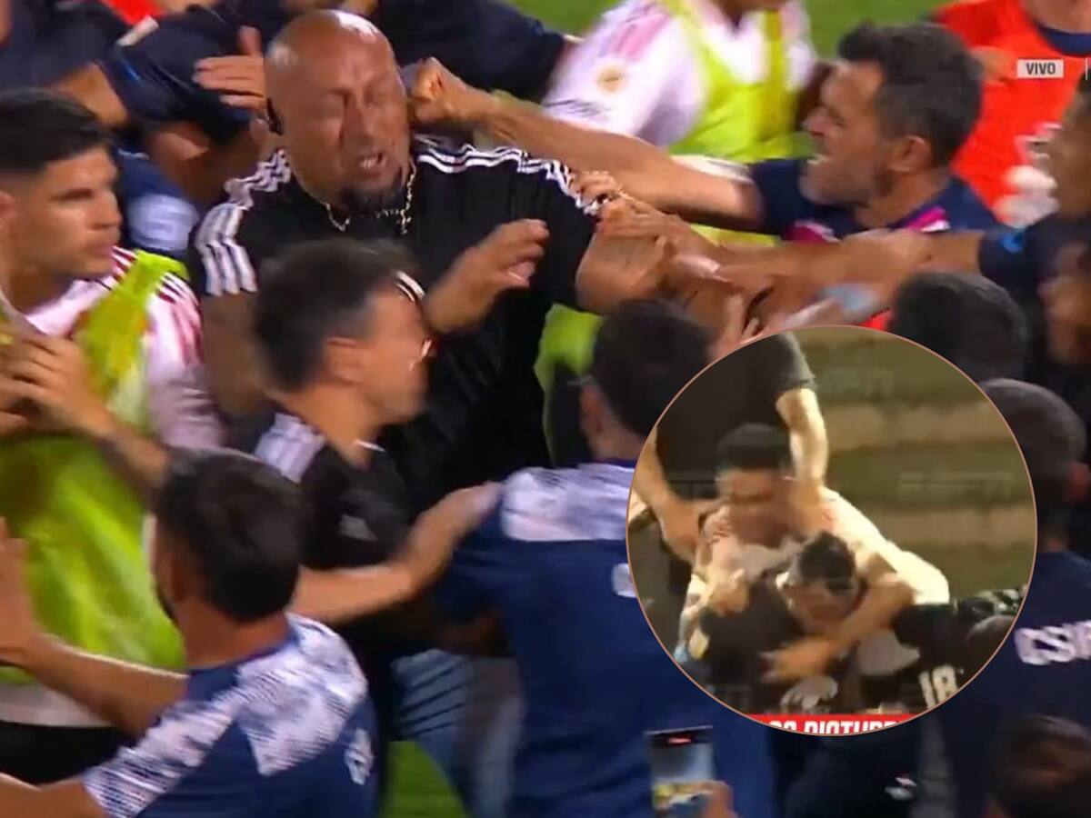 La feroz pelea que se armó tras la derrota de River ante Independiente Rivadavia: agresiones dentro y fuera de la cancha