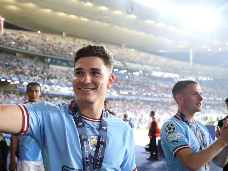 Julián Álvarez y su primera Champions: «Terminamos la temporada ganando todo»