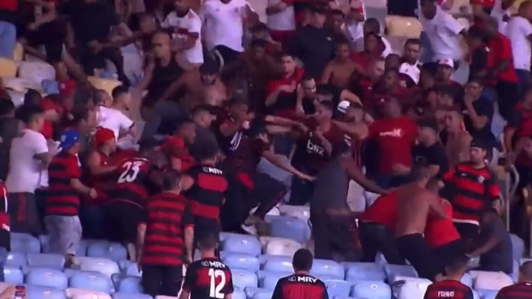 hinchas de flamengo