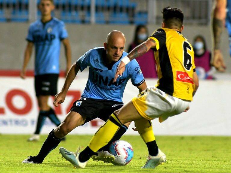 01 de Febrero de 2021 / IQUIQUE durante el partido pendiente válido por la trigésima fecha del Campeonato Nacional AFP Plan Vital 2020, entre Deportes Iquique vs Coquimbo Unido, disputado en el Estadio Tierra de Campeones.
FOTO: CRISTIAN VIVERO BOORNES/AGENCIAUNO