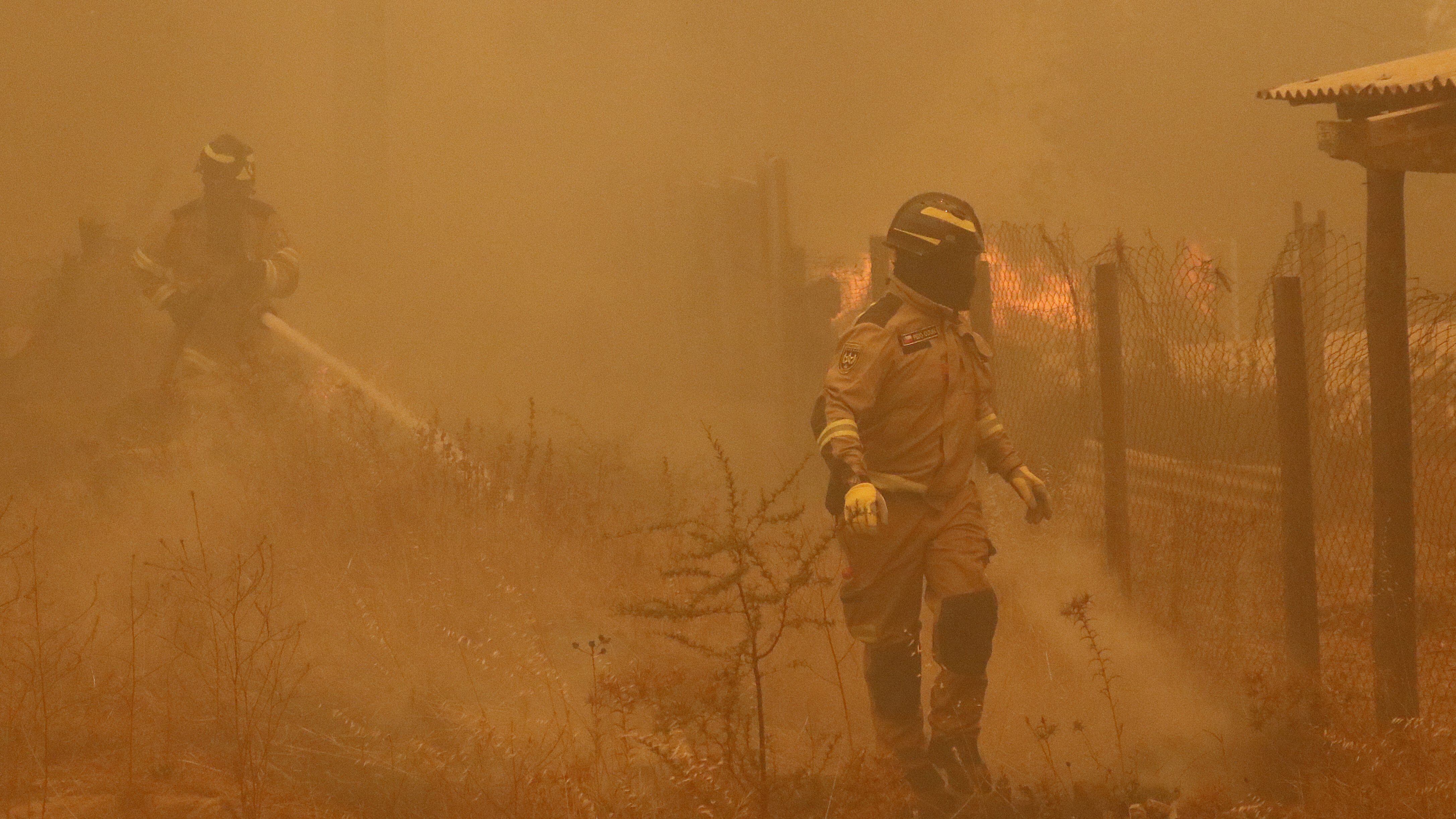 15 DE ENERO DE 2021/QUILPUEIincendio forestal que afecta a la Reserva Nacional Lago Peñuelas.
FOTO: LEONARDO RUBILAR CHANDIA/AGENCIAUNO