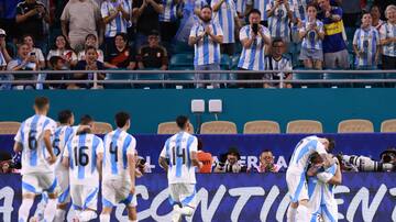Sin Messi, a Argentina le alcanza para batir a Perú y seguir invicta en Copa América