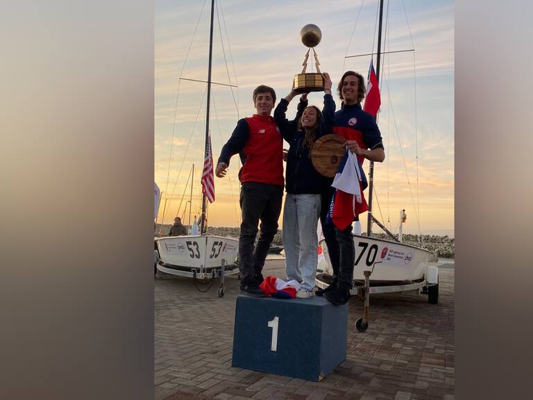 Chile logra el título del Mundial Juvenil de Veleros Lightning
