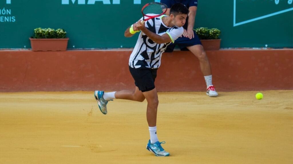 Tomás Barrios vuelve a la acción en el Challenger de Bratislava