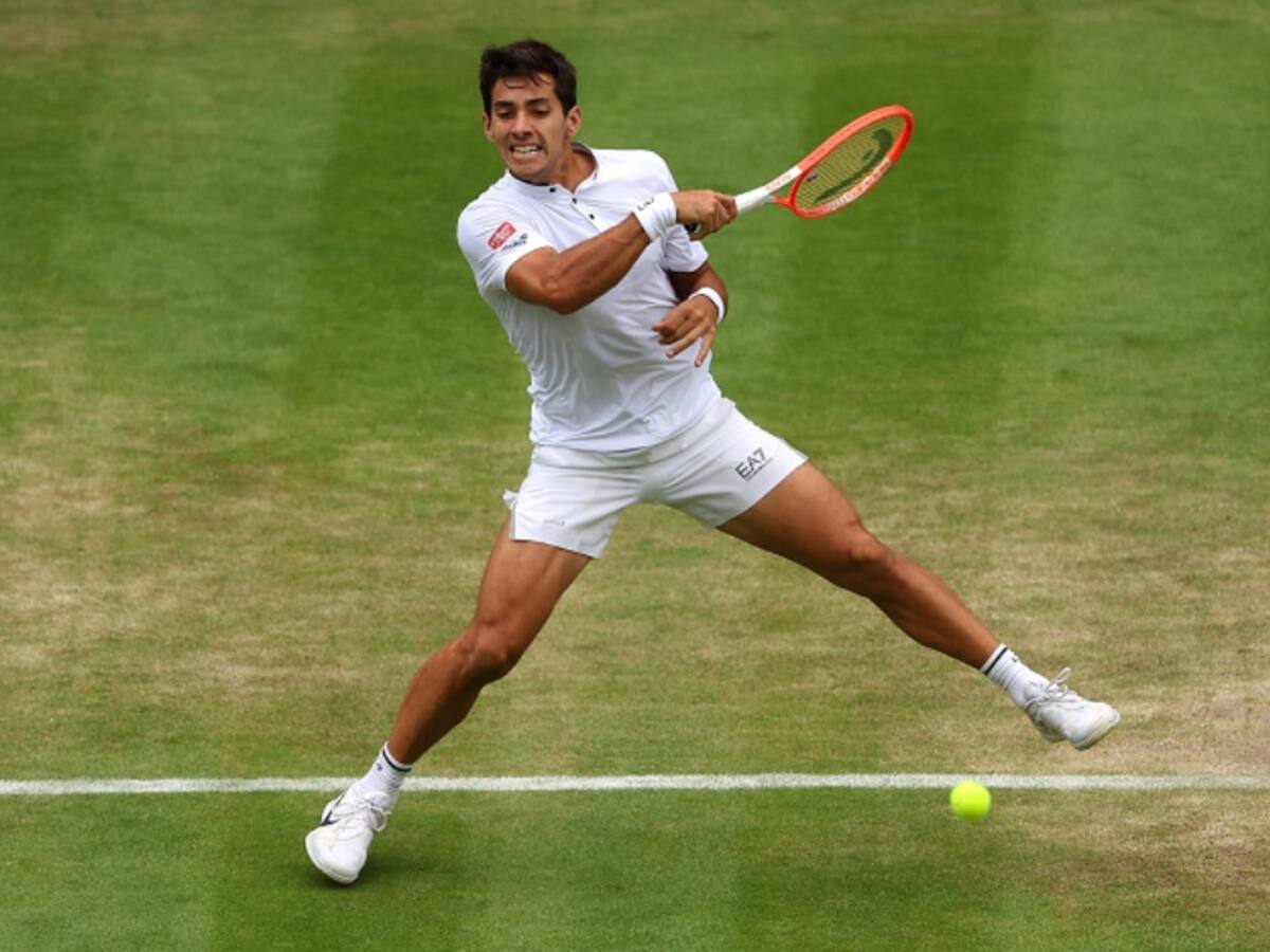 Partido de Cristian Garin en el Challenger de Ilkley se suspendió cuando el chileno iba set abajo frente al francés Atmane
