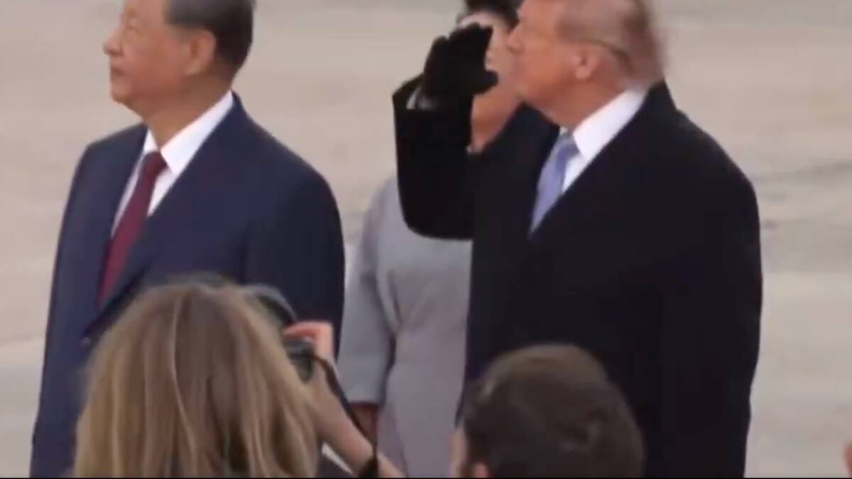 Trump recibe a Xi Jinping con inusual gesto: realizó inédito despliegue en EE.UU. antes de reunión entre ambos