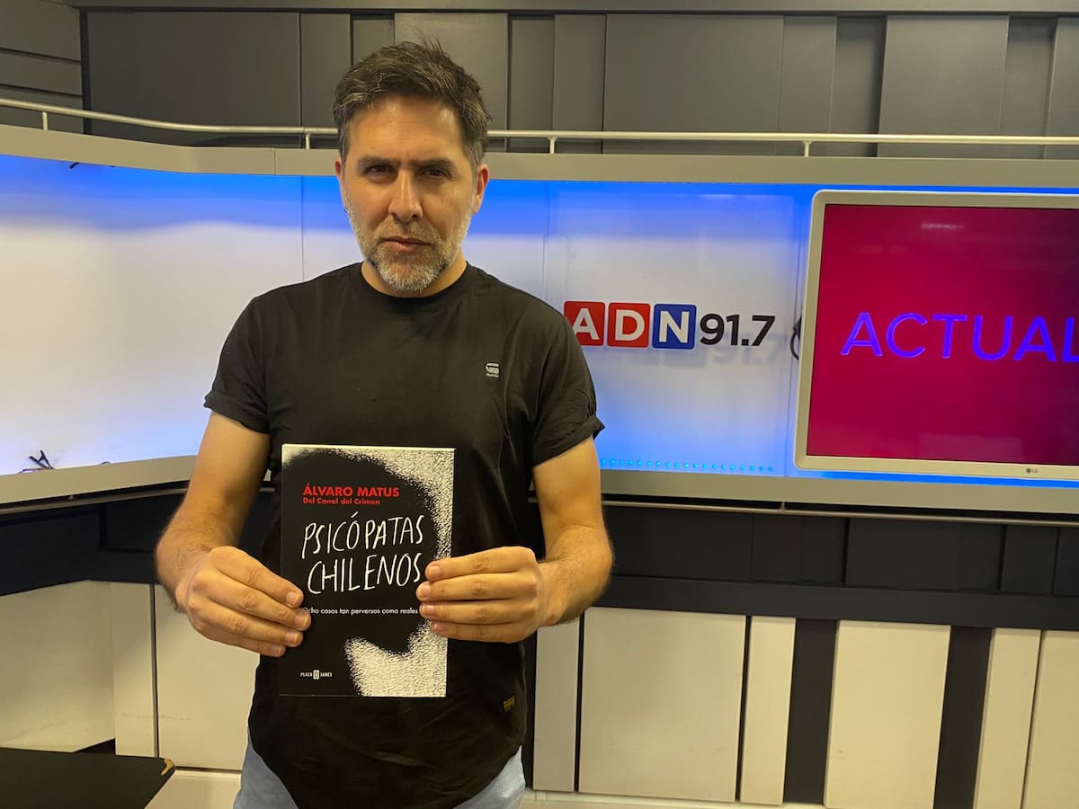 Biografías y crímenes más impactantes de la historia: así es “Psicópatas Chilenos”, el nuevo libro de Álvaro Matus