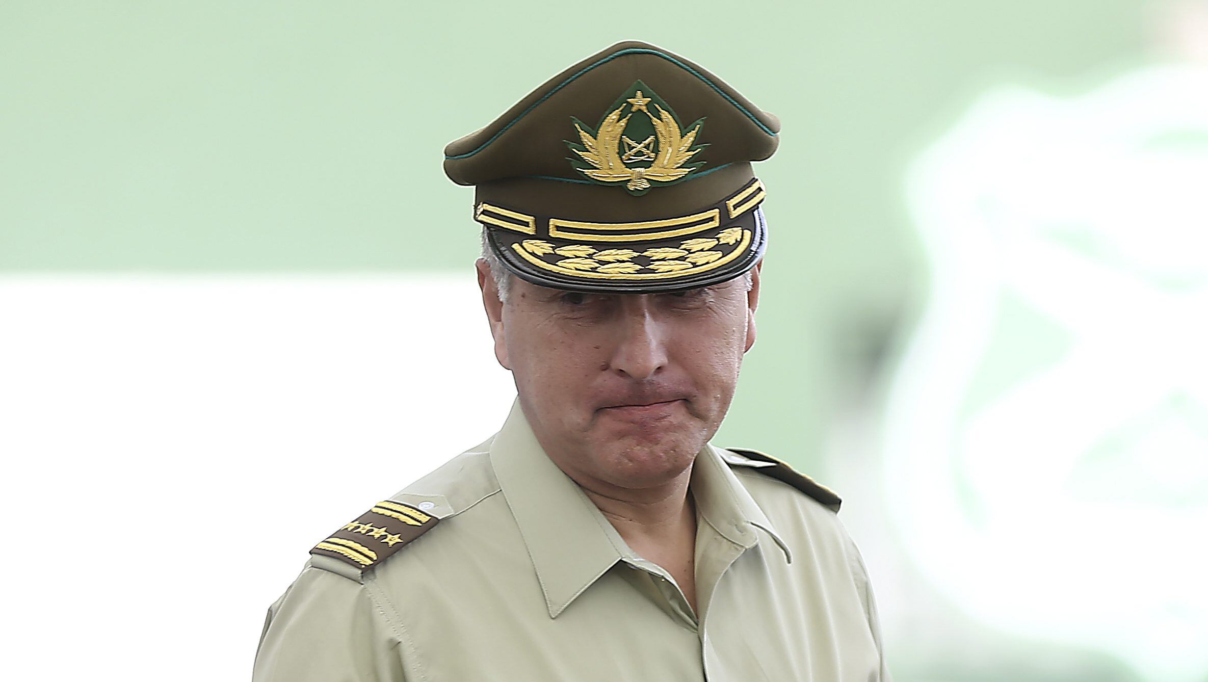 21 de Mayo de 2019/IQUIQUEEl Director de Carabineros ,Mario Rozas evita hablar con la prensa, en la Ciudad de Iquique.
FOTO: CRISTOBAL ESCOBAR/AGENCIAUNO