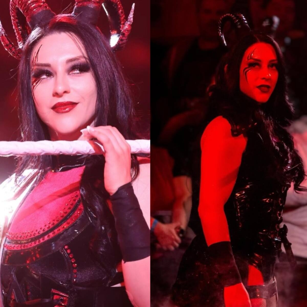 Así lucía Stephanie Vaquer, la luchadora chilena que triunfa en la WWE, antes de ser una estrella del wrestling