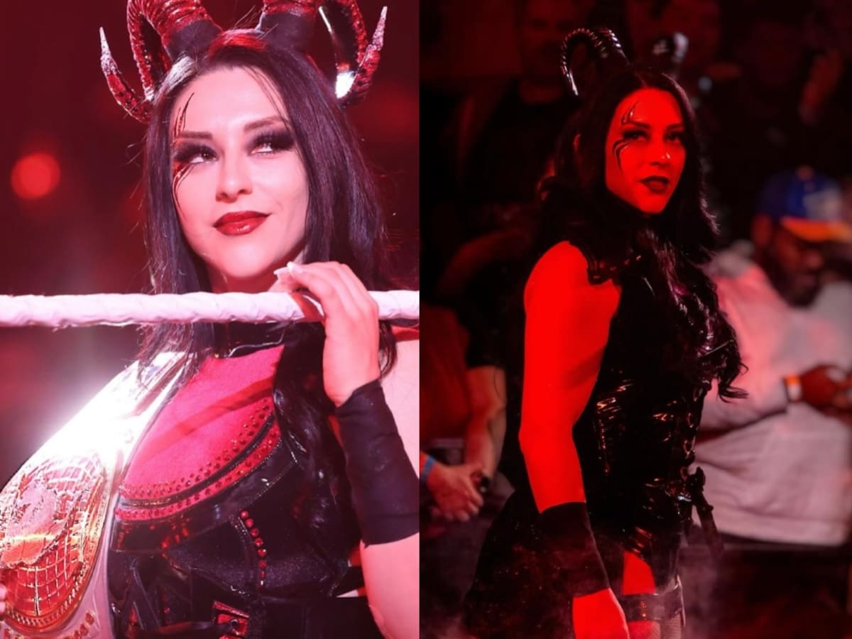 Así lucía Stephanie Vaquer, la luchadora chilena que triunfa en la WWE, antes de ser una estrella del wrestling