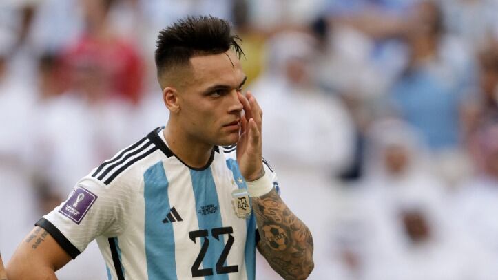 Lautaro Martínez tras la inesperada derrota de Argentina ante Arabia Saudita: "Duele mucho, queríamos empezar este Mundial ganando"
