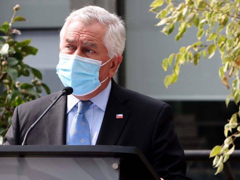 13 de Agosto de 2021/CONCEPCION
El Ministro de salud, Enrique Paris visita el centro de trazabilidad.
FOTO: DANIEL PINO / AGENCIAUNO