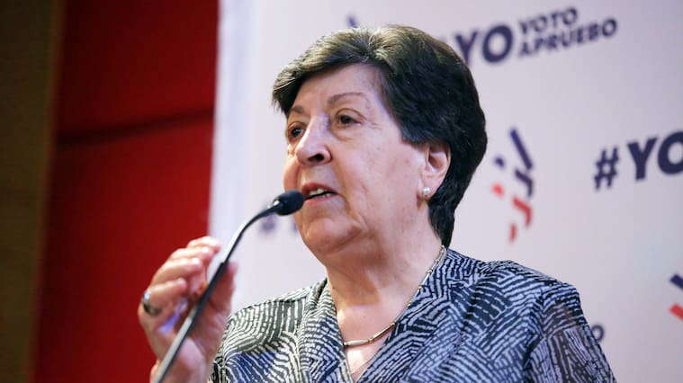Carmen Frei, pdta. de la DC | Archivo AgenciaUno