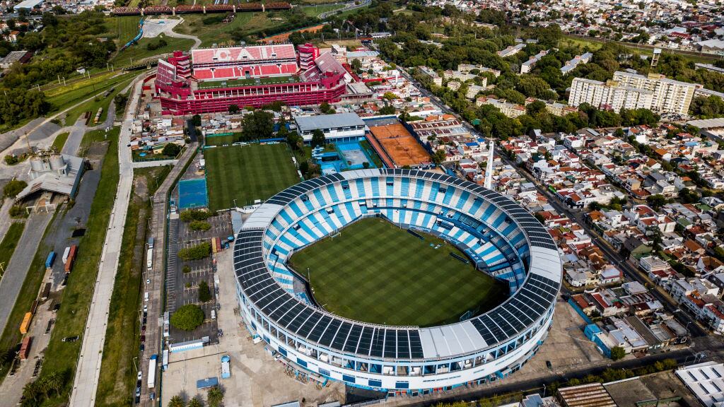 Los estadios vacíos en la ciudad de Avellaneda