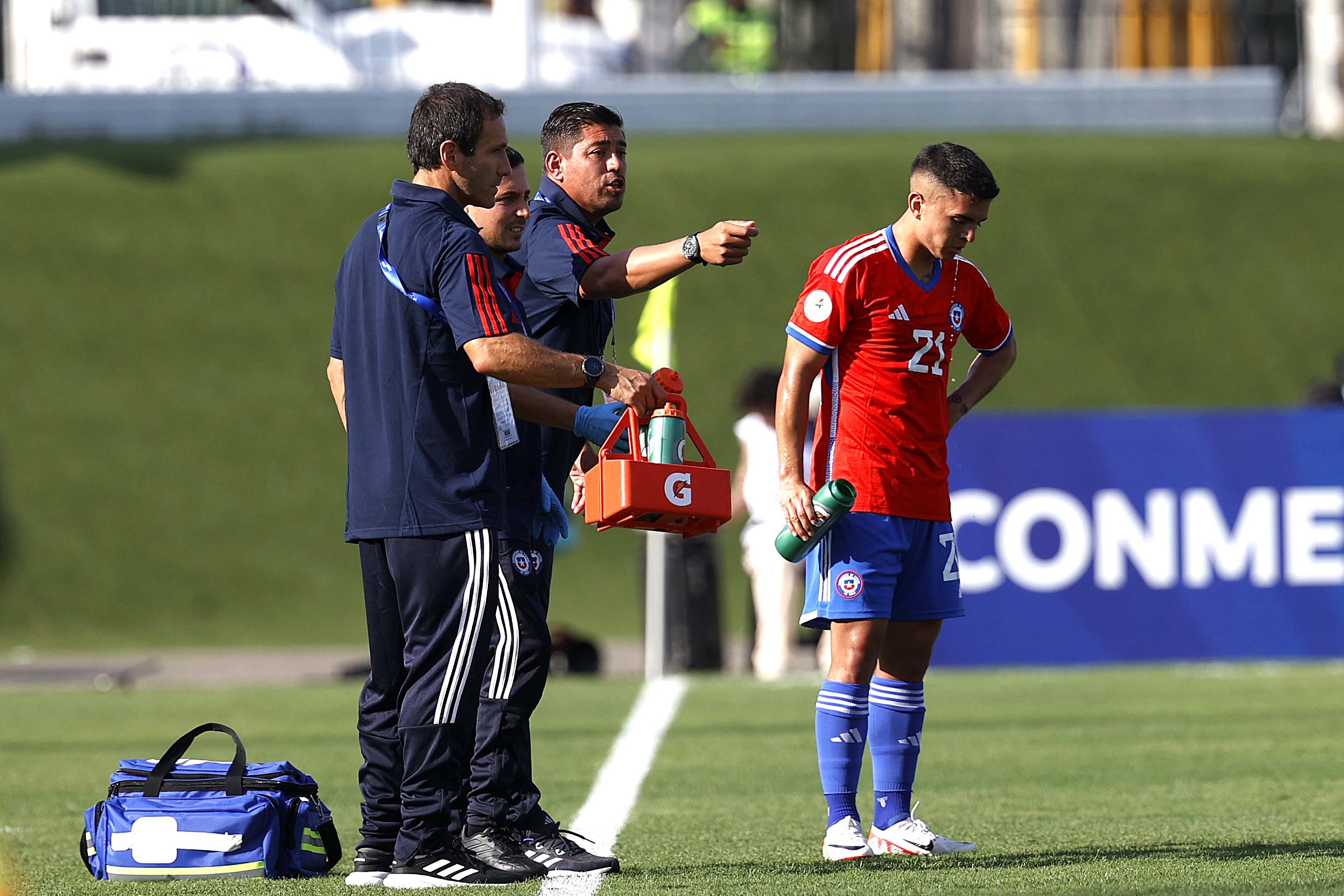 Nicolás Córdova en la derrota de La Roja | Comunicaciones ANFP