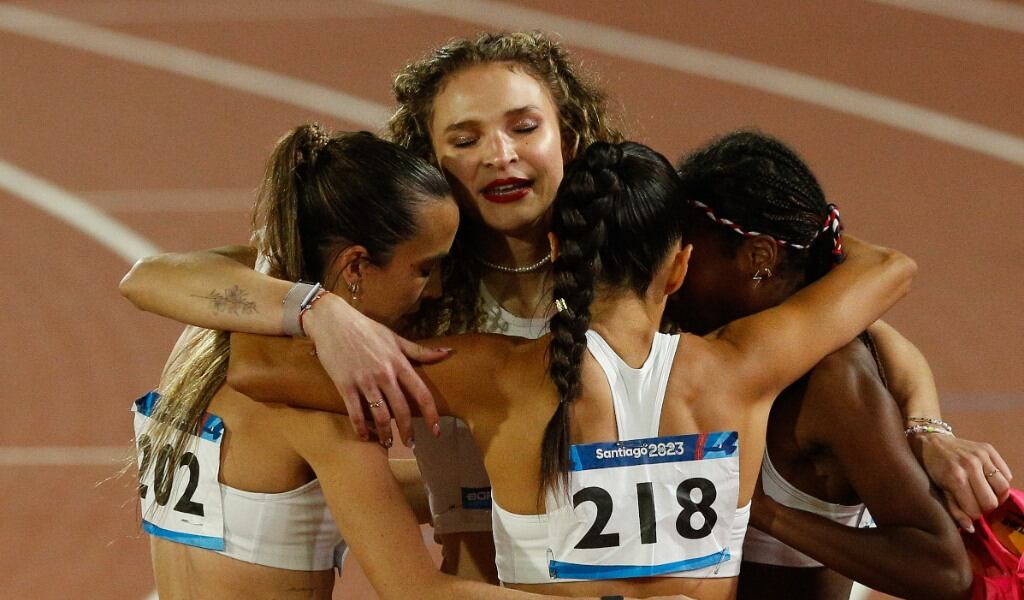 Martina Weil habla de la polémica en la posta 4x400