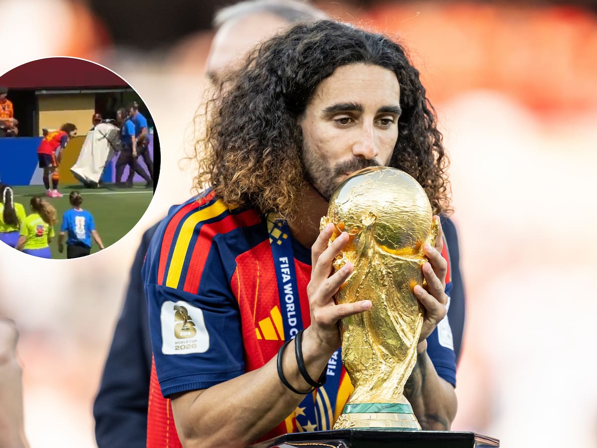 “Le pedí que hiciera lo mismo”: Cucurella copió el ritual de otro campeón del mundo con España y le funcionó