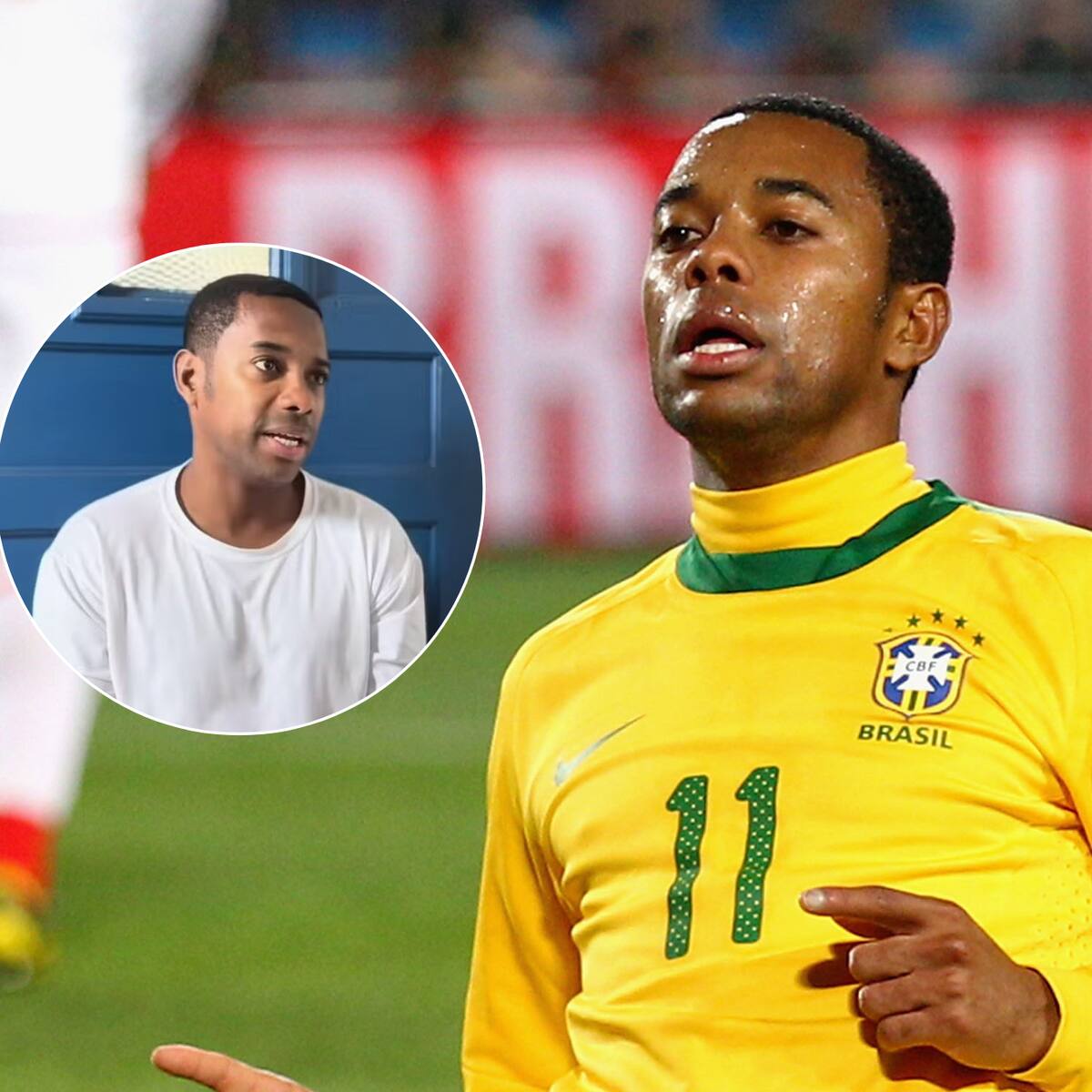 Robinho rompe el silencio desde la cárcel y cuenta cómo es su vida en prisión: “Han dicho mentiras”