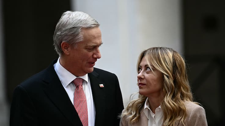 Kast finaliza su gira por Europa reuniéndose con primera ministra de Italia acordando fortalecer cooperación bilateral