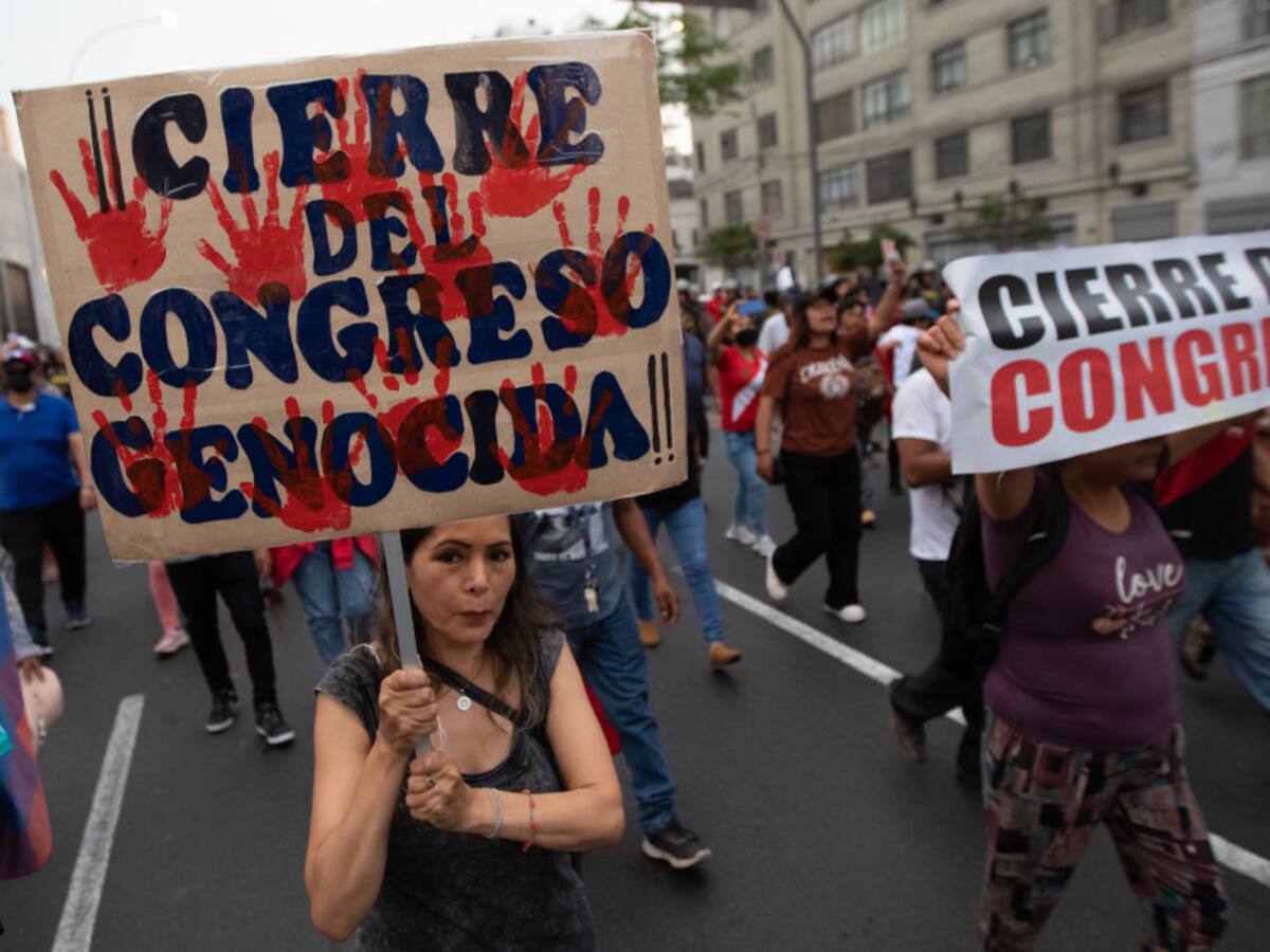 Perú: con una mujer fallecida y un herido grave termina protesta contra el gobierno de Dina Boluarte