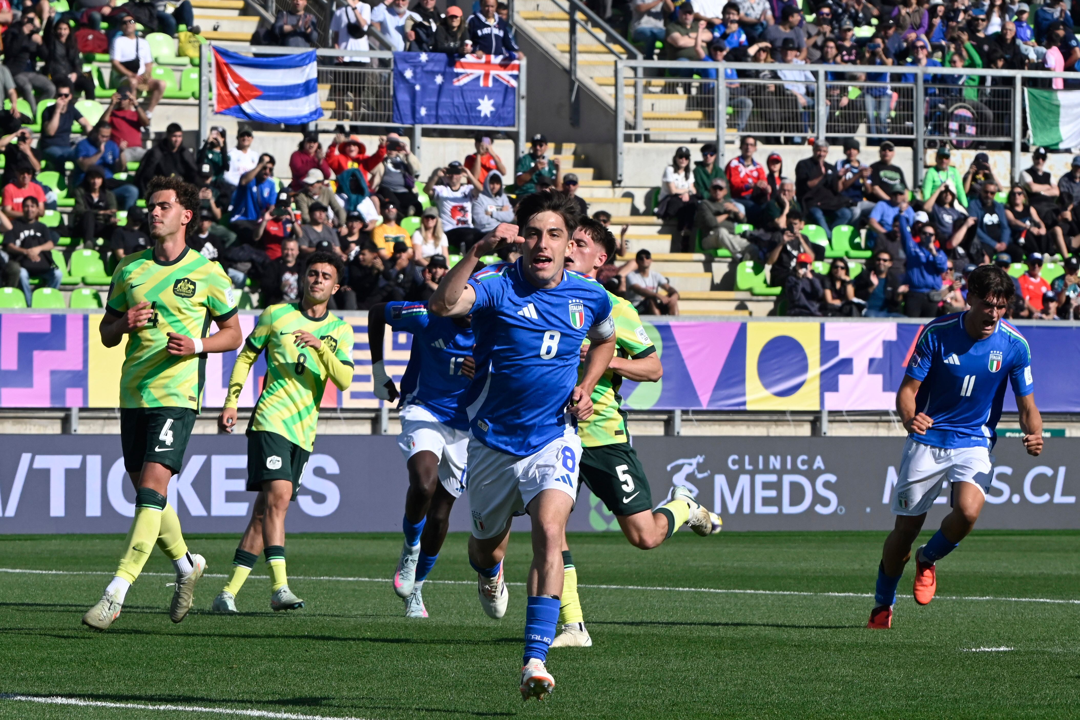 Italia superó a Australia en Valparaíso por el Mundial Sub 20