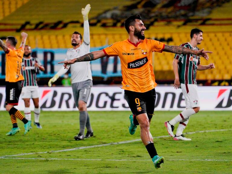 Evitó el pleno brasileño: Barcelona de Ecuador eliminó a Fluminense y se instaló en las semifinales de la Copa Libertadores