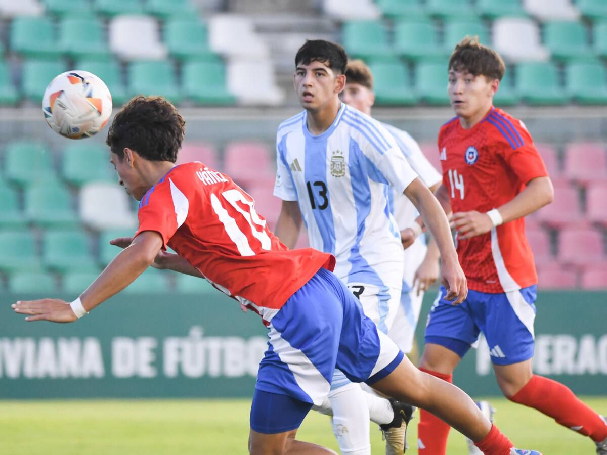 Chile cae ante Argentina y se despide del Sudamericano Sub 15 como la cuarta mejor selección del torneo