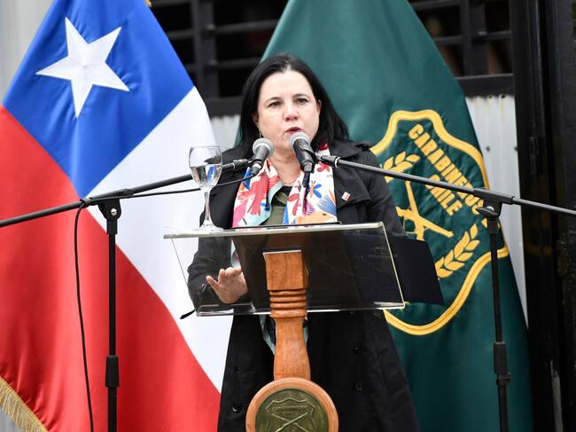 Ministra de seguridad María Trinidad Steinert