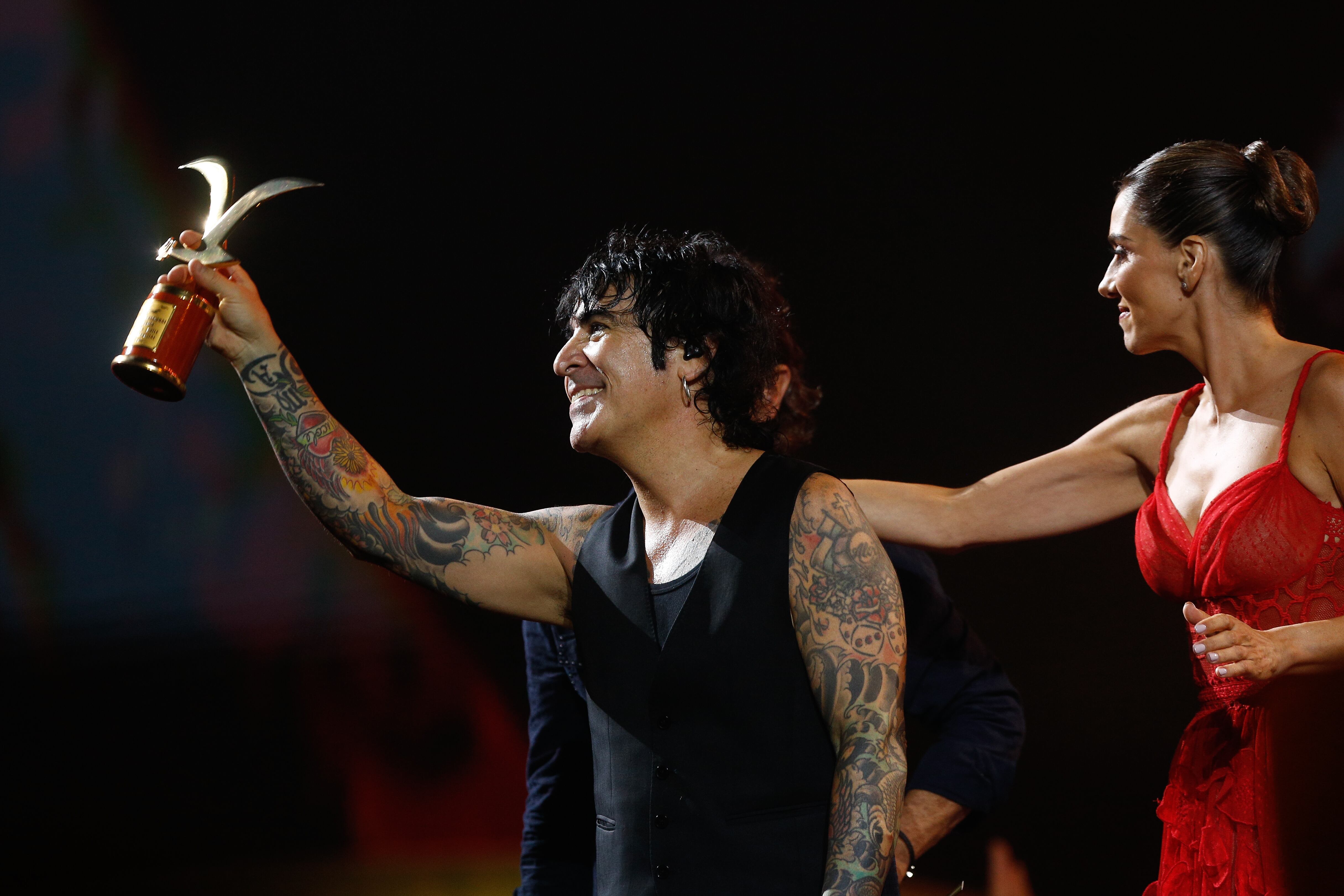 27 DE FEBRERO DE 2024 / VIÑA DEL MARLa banda mexicana Maná se presenta durante la tercera noche del LXIII Festival Internacional de la Canción de Viña del Mar desde la Quinta Vergara
FOTO:  DIEGO MARTIN /AGENCIAUNO