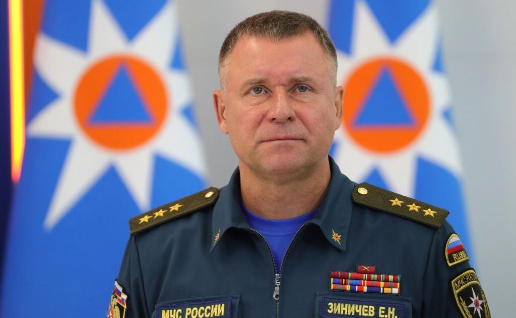 El fallecido ministro de emergencias ruso Yevgeny Zinichev