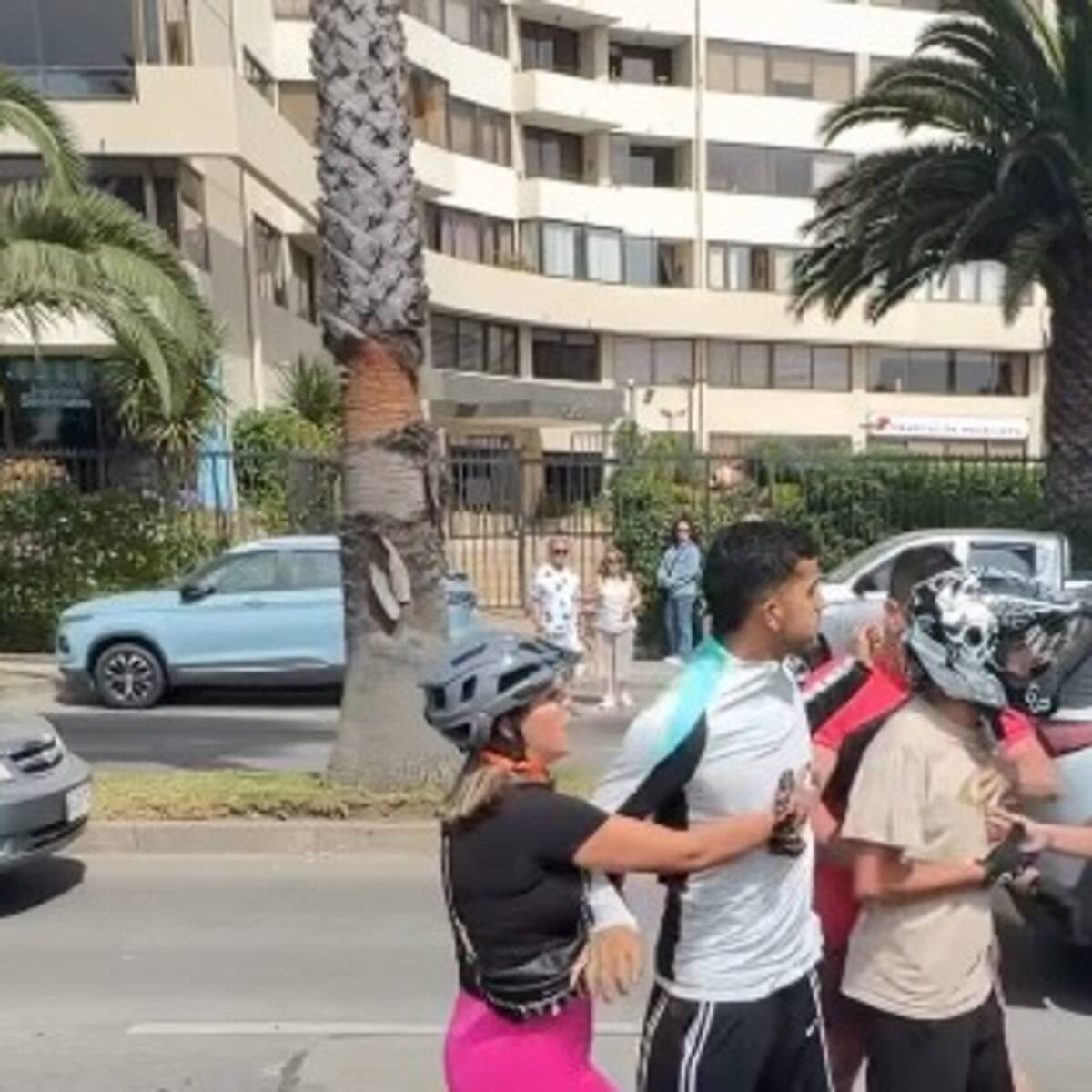 Seleccionado nacional protagoniza pelea en las calles de Viña del Mar