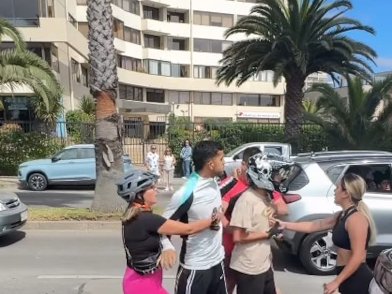 Seleccionado nacional protagoniza pelea en las calles de Viña del Mar