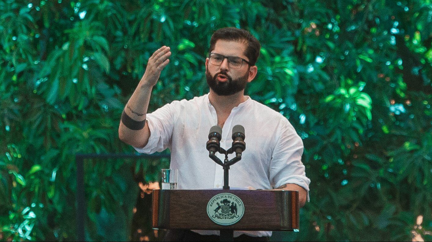 13 de MARZO de 2022/ LA PINTANAPresidente Gabriel Boric participa en la evento cultural en Parque Mapuhue en La Pintana por el Cambio de Mando
FOTO: DIEGO MARTIN/AGENCIAUNO