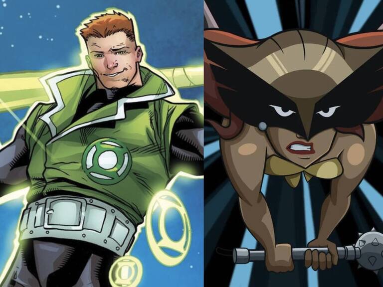 Guy Gardner/Linterna Verde - Hawkgirl - Mister Terrific | superman legacy