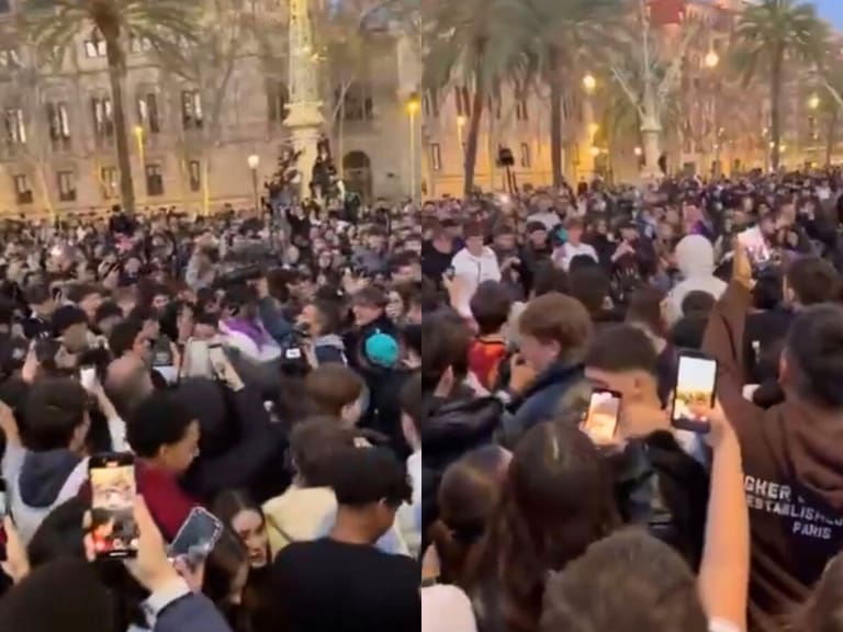 No resultó como se esperaba: así fue el encuentro de “therians” en Barcelona que terminó con detenidos