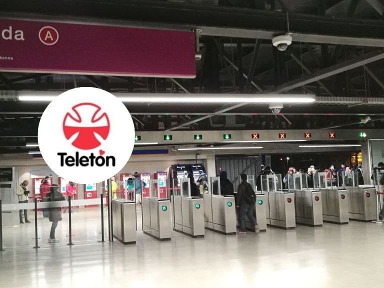 Show final de la Teletón: estas estaciones de Metro funcionarán hasta las 02:30 horas hoy