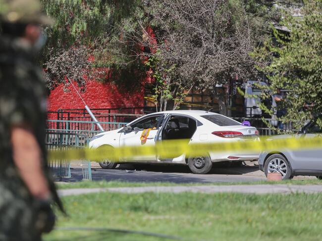 Con dos carabineros heridos y un delincuente muerto termino una balacera en Santa Rosa con Castro en Puente Alto. Carabineros del OS9 realizaban diligencias cuando fueron atacados con armas de fuego.FOTO: DIEGO MARTIN/AGENCIAUNO