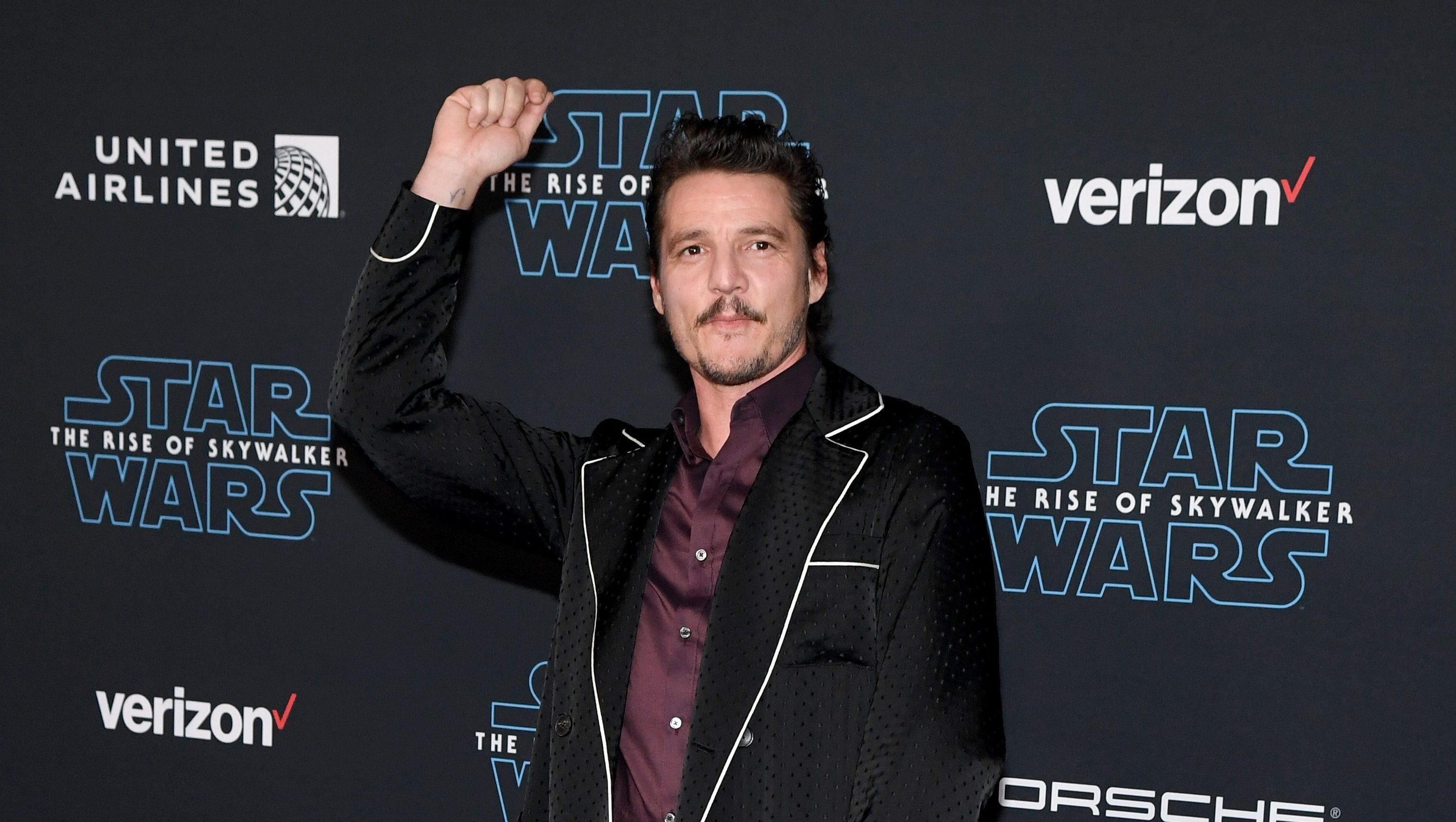 HOLLYWOOD, CALIFORNIA - DECEMBER 16: Actor Pedro Pascal attends the premiere of Disney's "Star Wars: The Rise of Skywalker" on December 16, 2019 in Hollywood, California. (Photo by Ethan Miller/FilmMagic)