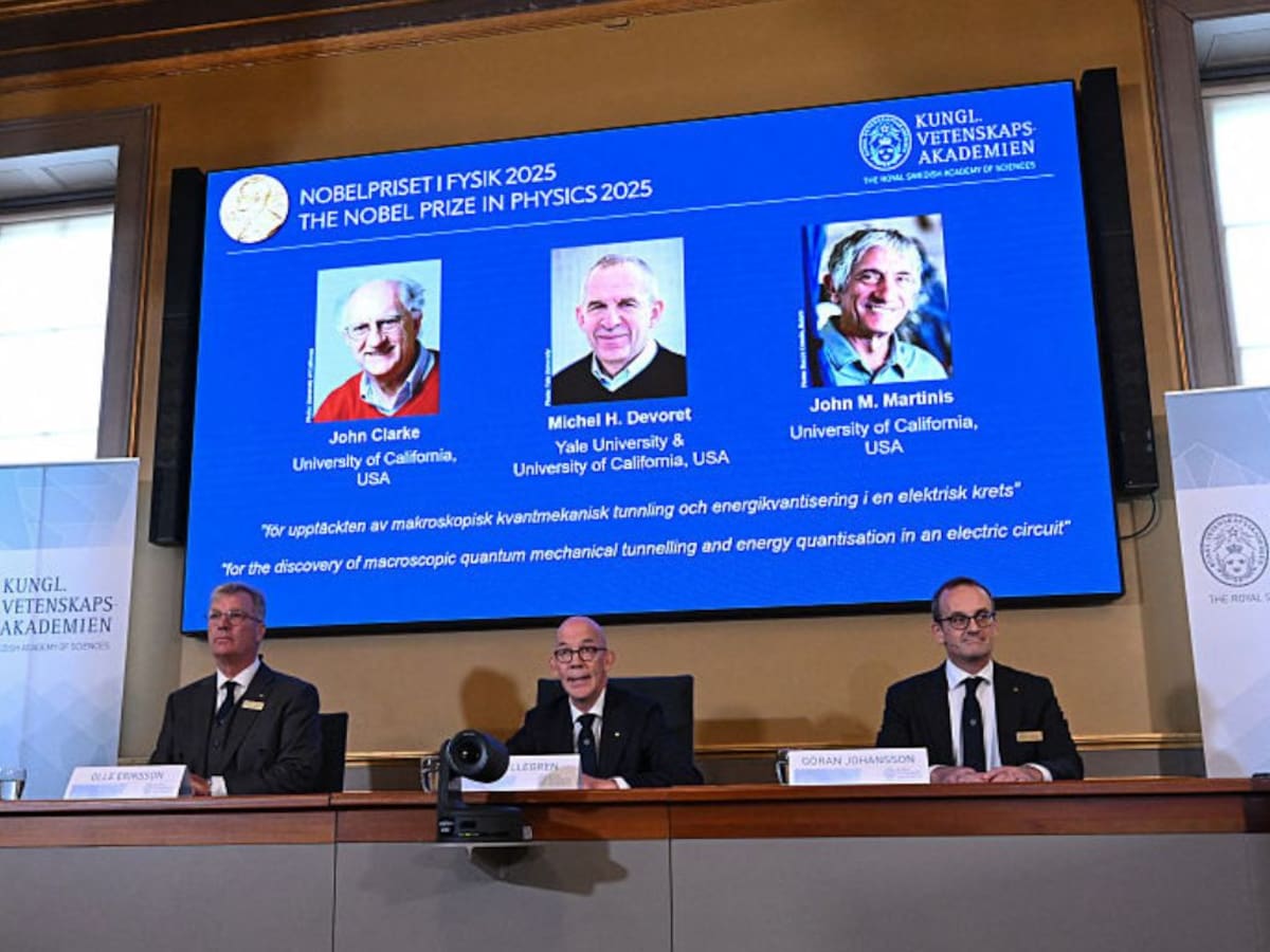 Por hallazgos en física cuántica: estos son los científicos ganadores del Premio Nobel de Física 2025