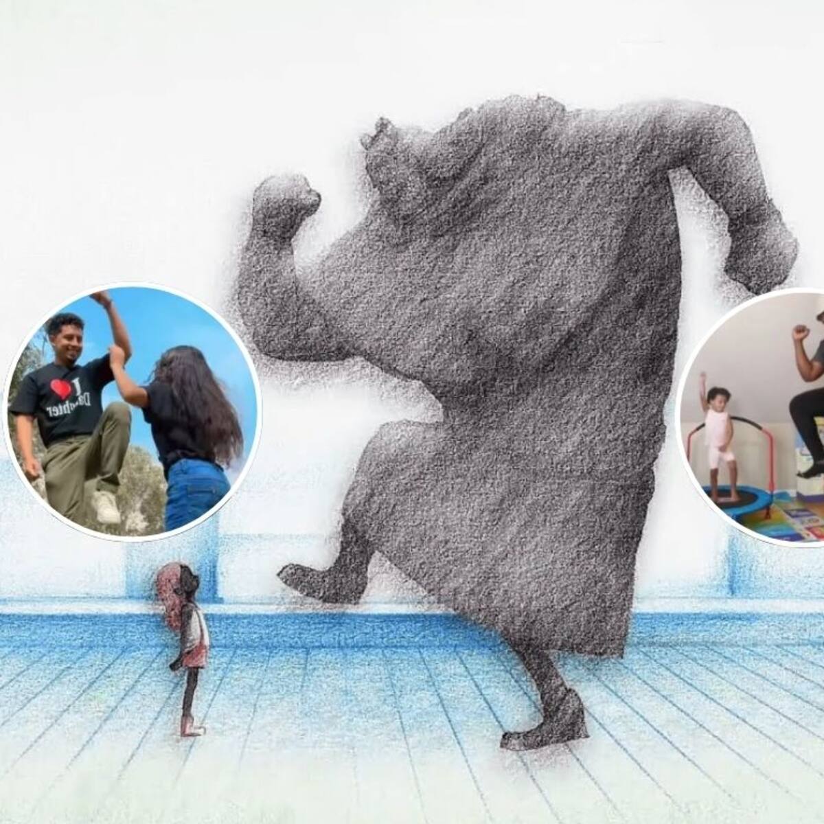 Tras la historia de Kuma: fanáticos de One Piece recrean baile de Nika con sus hijas y se hacen viral en Tiktok
