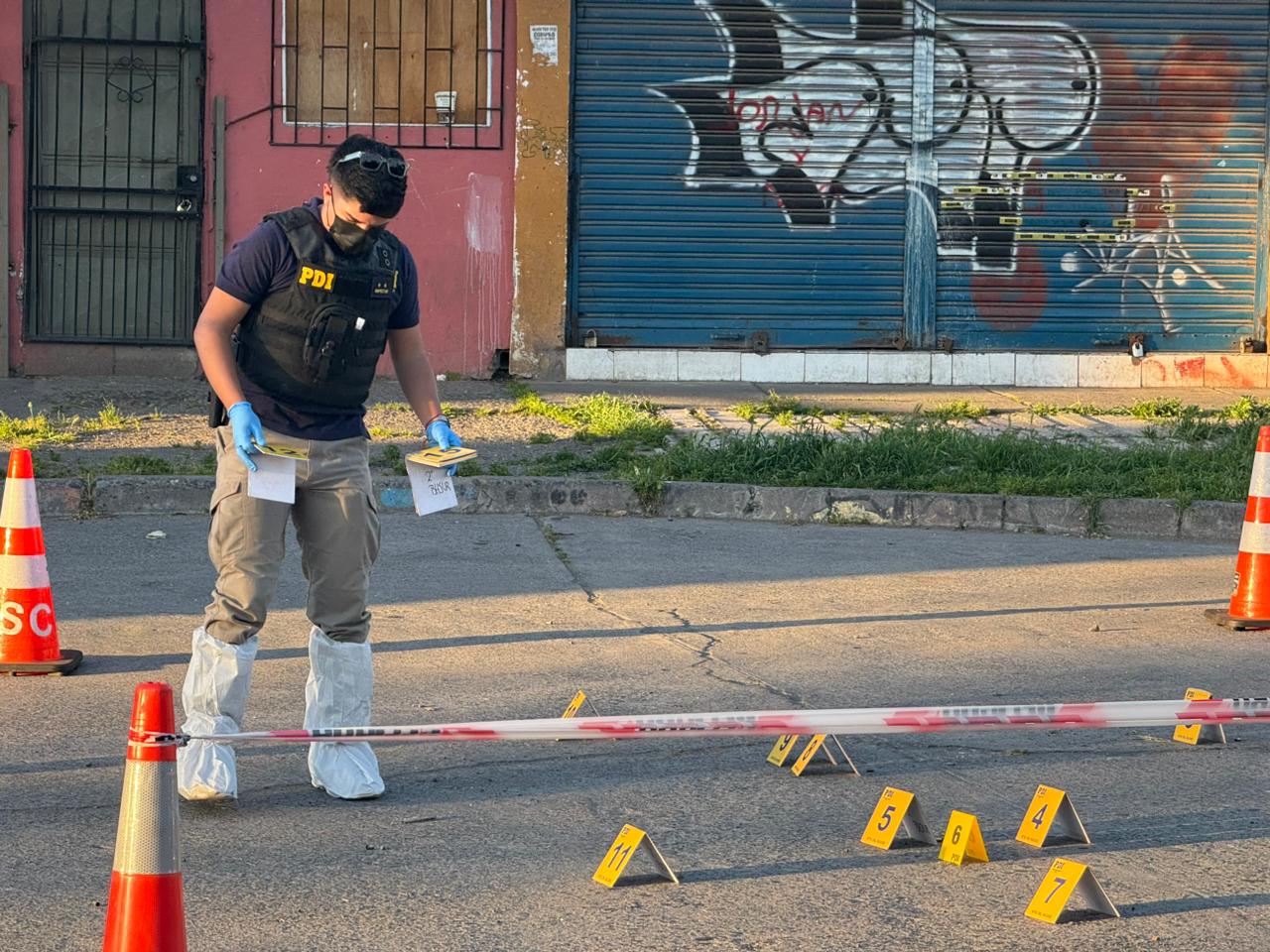 Balacera en Pedro Aguirre Cerda que afectó a pasajeros de bus del sistema RED