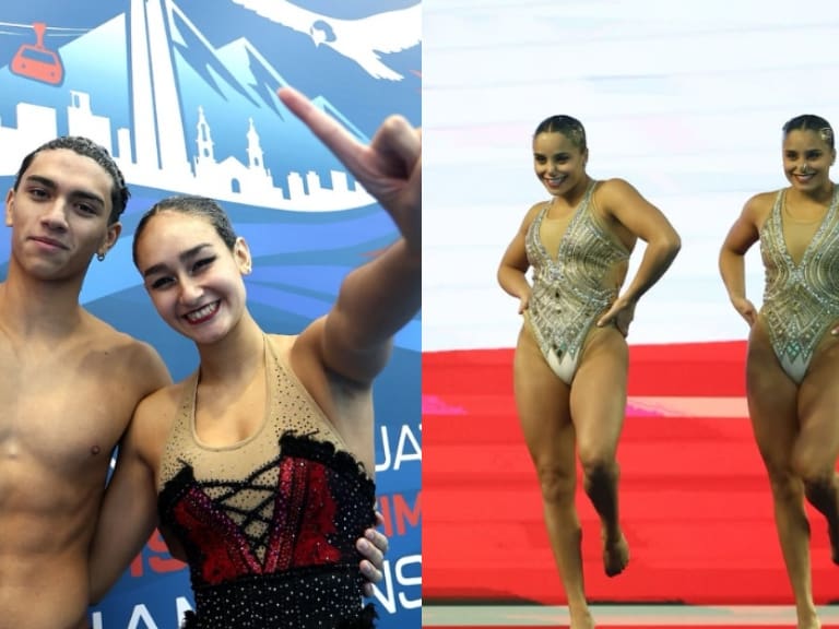 Team Chile festeja tres oros en el Panamericano de Natación Artística en Santiago