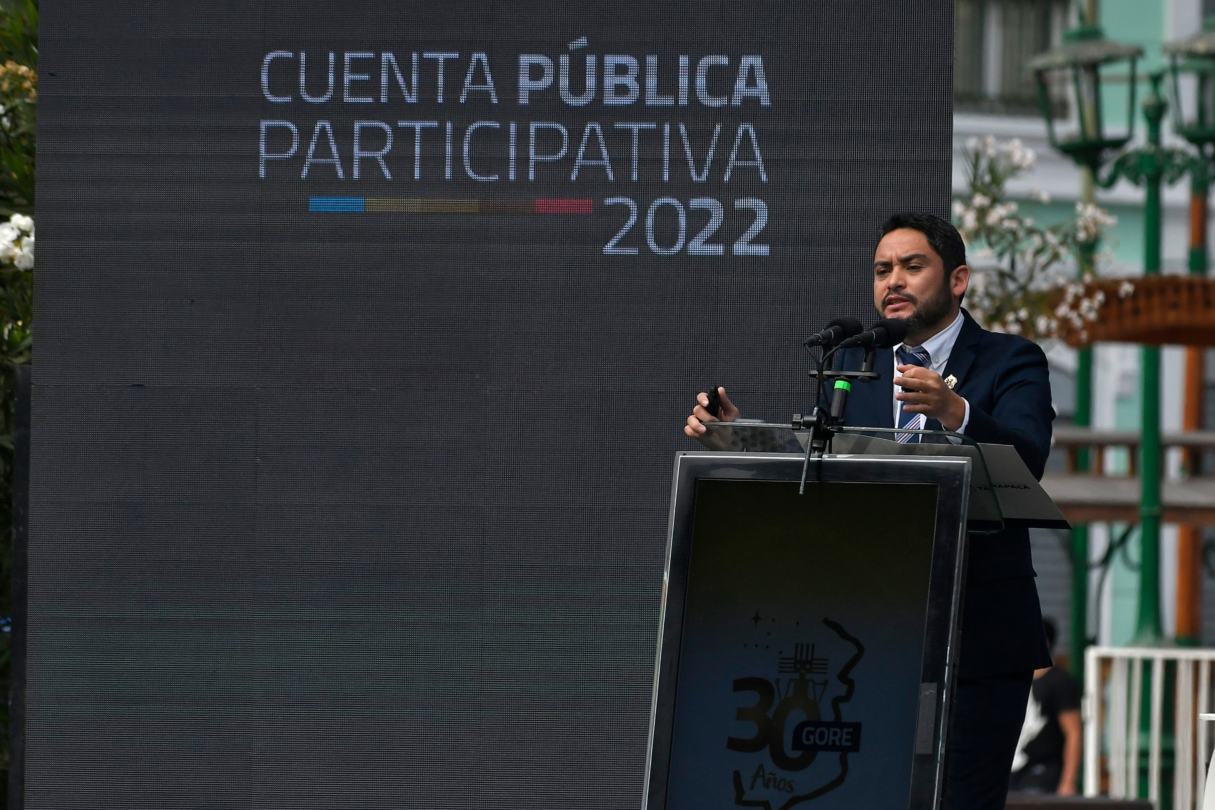 Agencia Uno | Gobernador regional de Tarapacá, José Miguel Carvajal