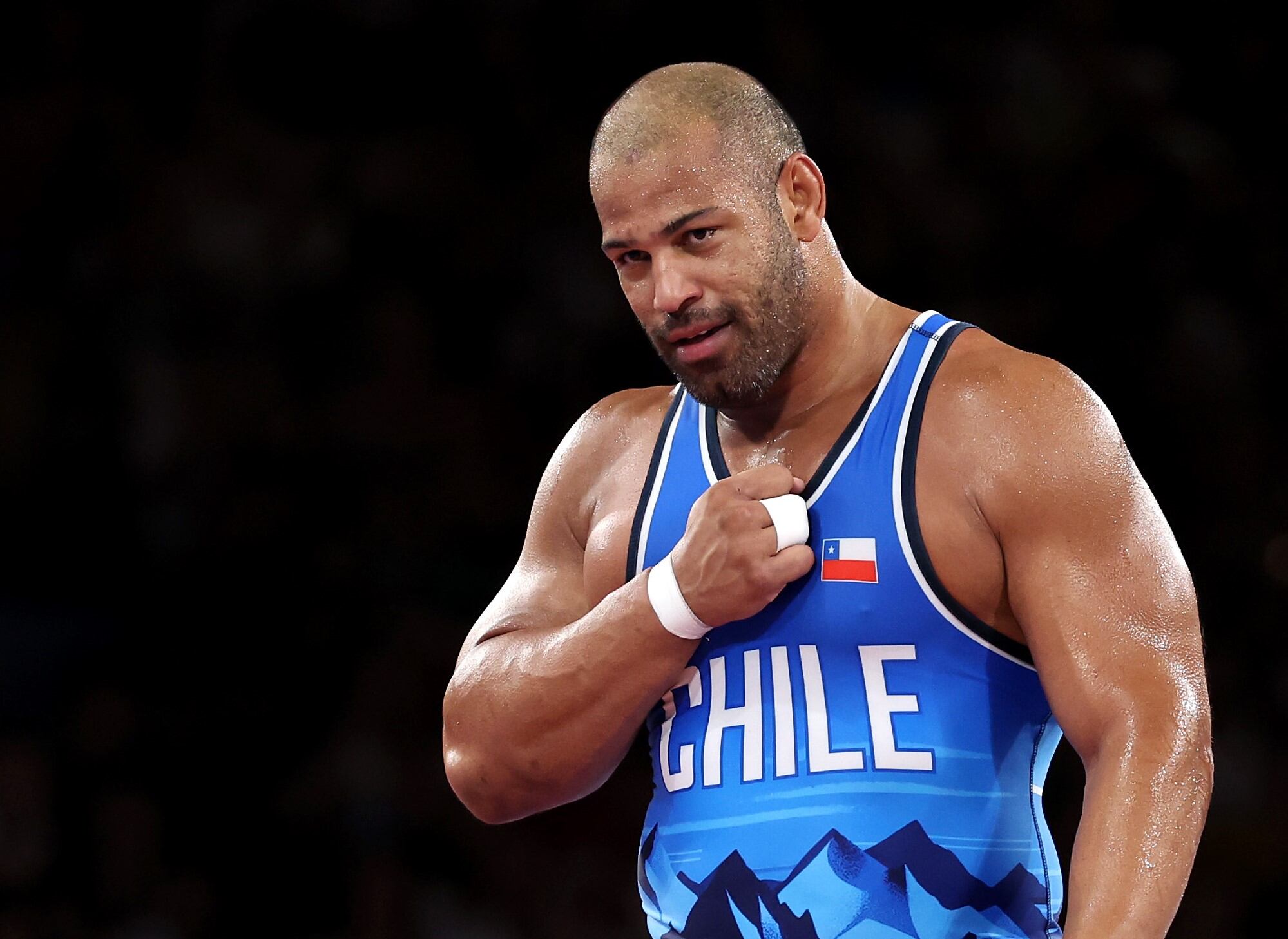 Yasmani Acosta tras conseguir la medalla de plata en París 2024 | Getty Images