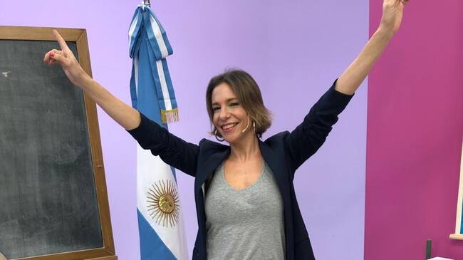 La periodista argentina Ángela Lerena