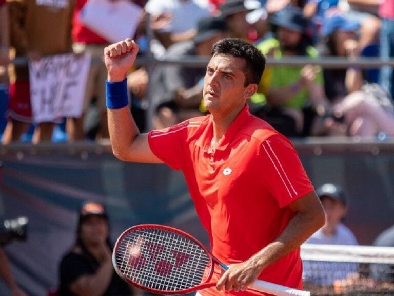 Tomás Barrios sacó adelante un complejo partido ante el argentino Navone y se instaló en los cuartos del Challenger de Viña del Mar
